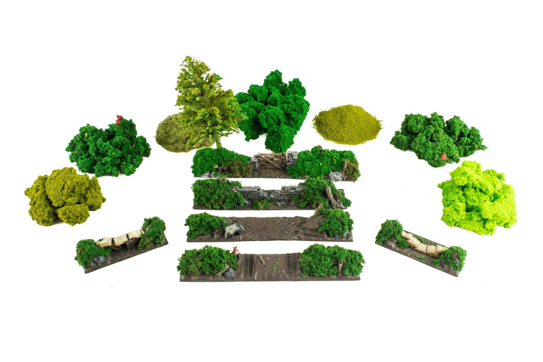 WWG Medieval Siege – Set De Combat Complet (wargaming, Terrain, Résine Non Peinte)