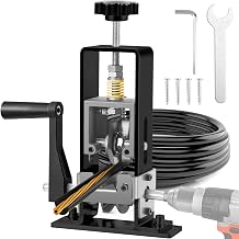 Manual Electric Cable Stripper, Manual Wire Stripping Machine, Hand Crank Wire Stripping Machine 1-25 mm Copper Stripping Tool for Recycling Wires