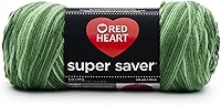 Vista 10 de Red Heart Super Saver - Estambre, rayas de loro