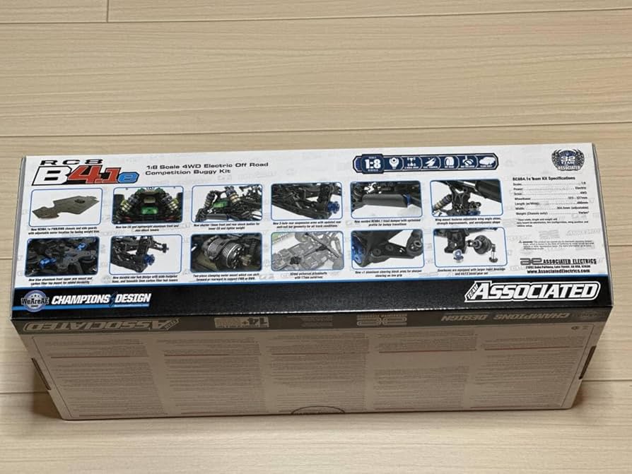 Amazon | EP 1/8 バギー ASSOCIATED RC8B4.1e 4WD アソシエ