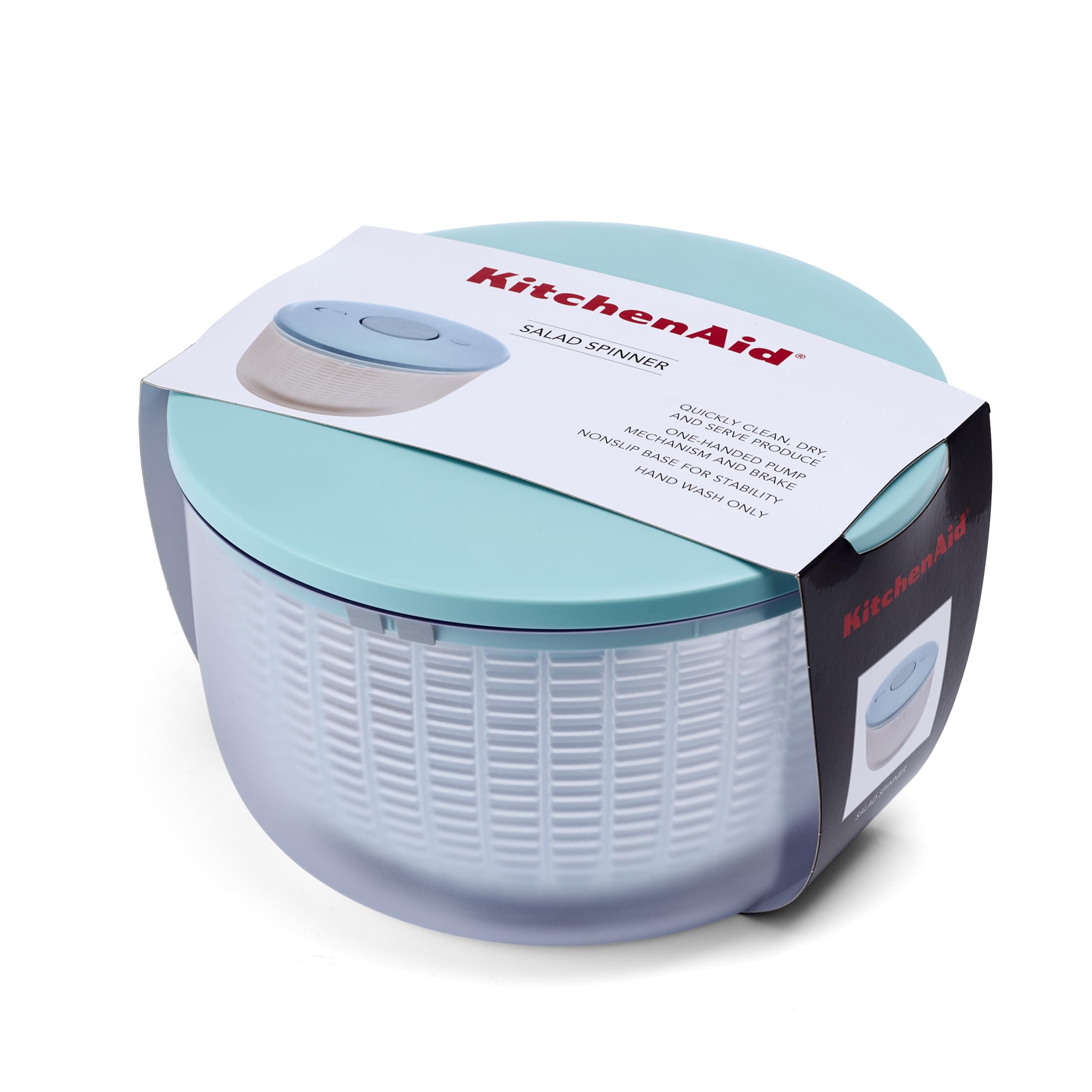 KitchenAid Essoreuse à salade universelle, 7,43 litres, eau minérale
