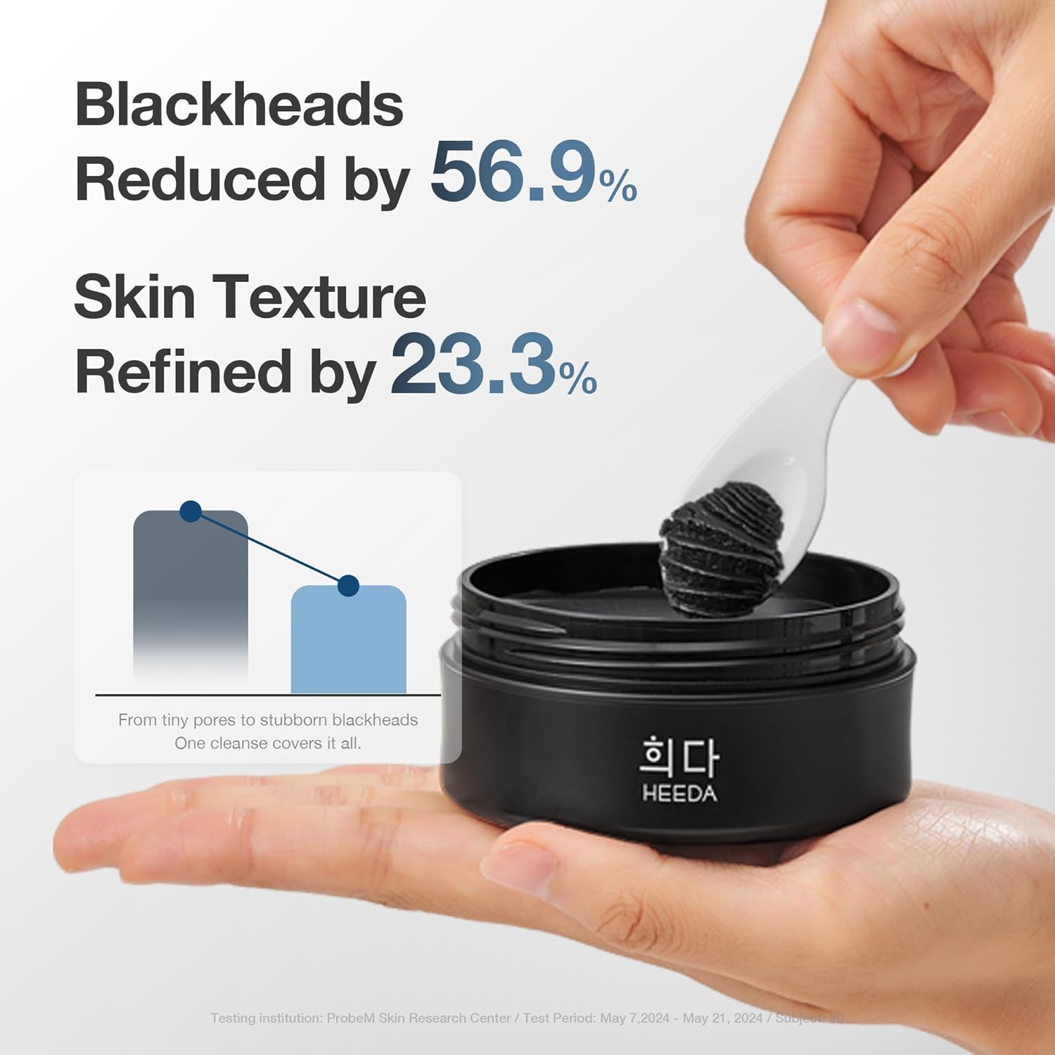 Charcoal All-In-One Cleansing Balm, Deep Pore Purifying & Hydrating Makeup Remover with Ceramide & Botanical Oils (Jojoba, Argan, Camellia) for Soft, Radiant, Glass-Skin Glow - Image 5