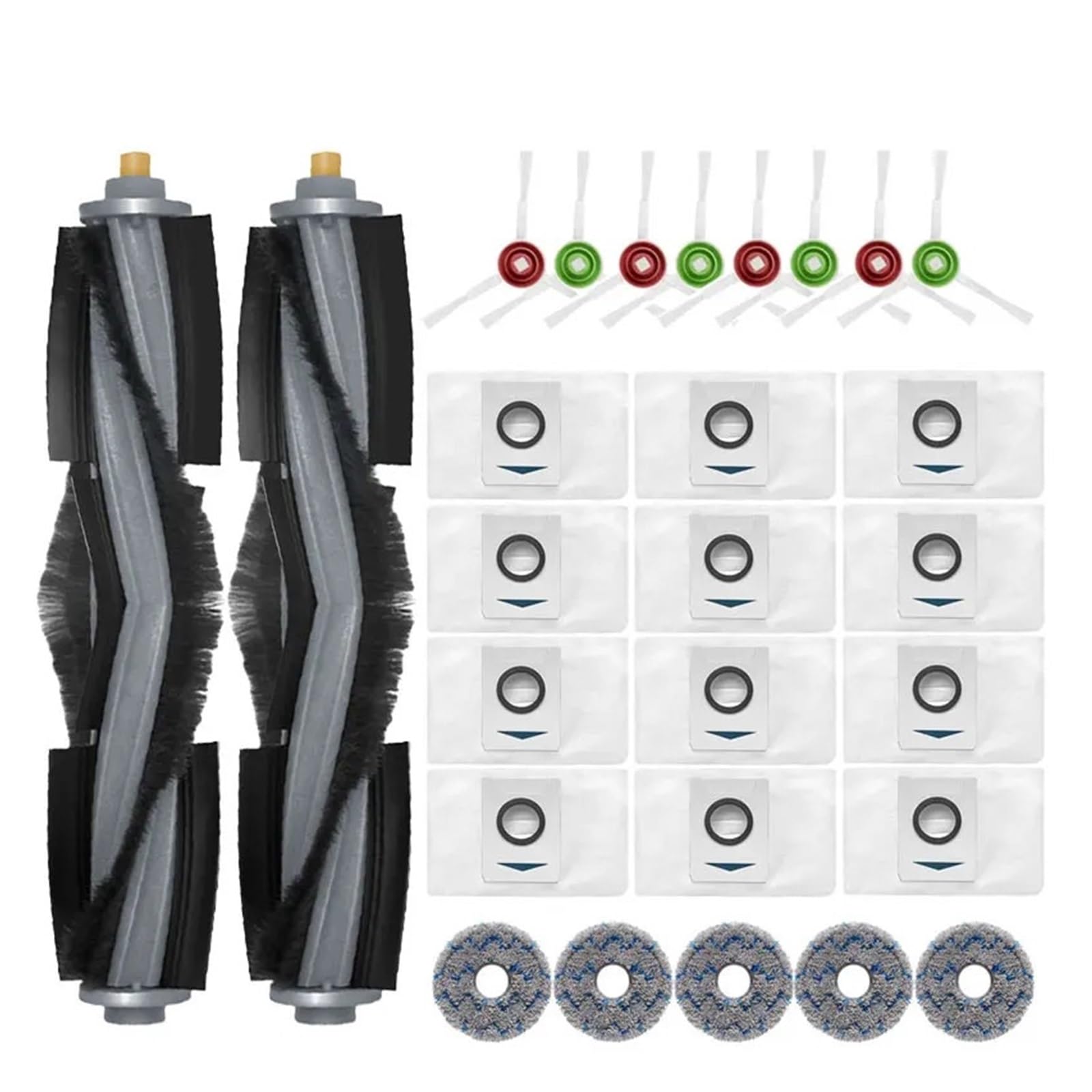 Mop Rag Teile,Kompatibel Mit Ecovacs T20 OMNI X1 OMNI T10 TURBO