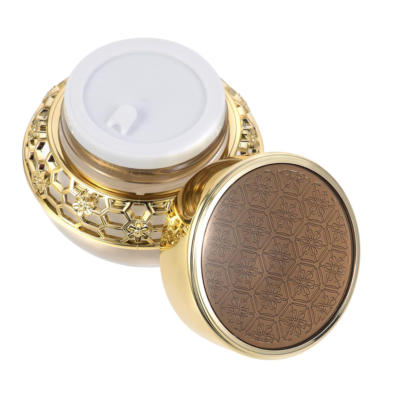 VALICLUD Portable Refillable Facial Cream Bottle Lotion for Women Serum for Face 50g