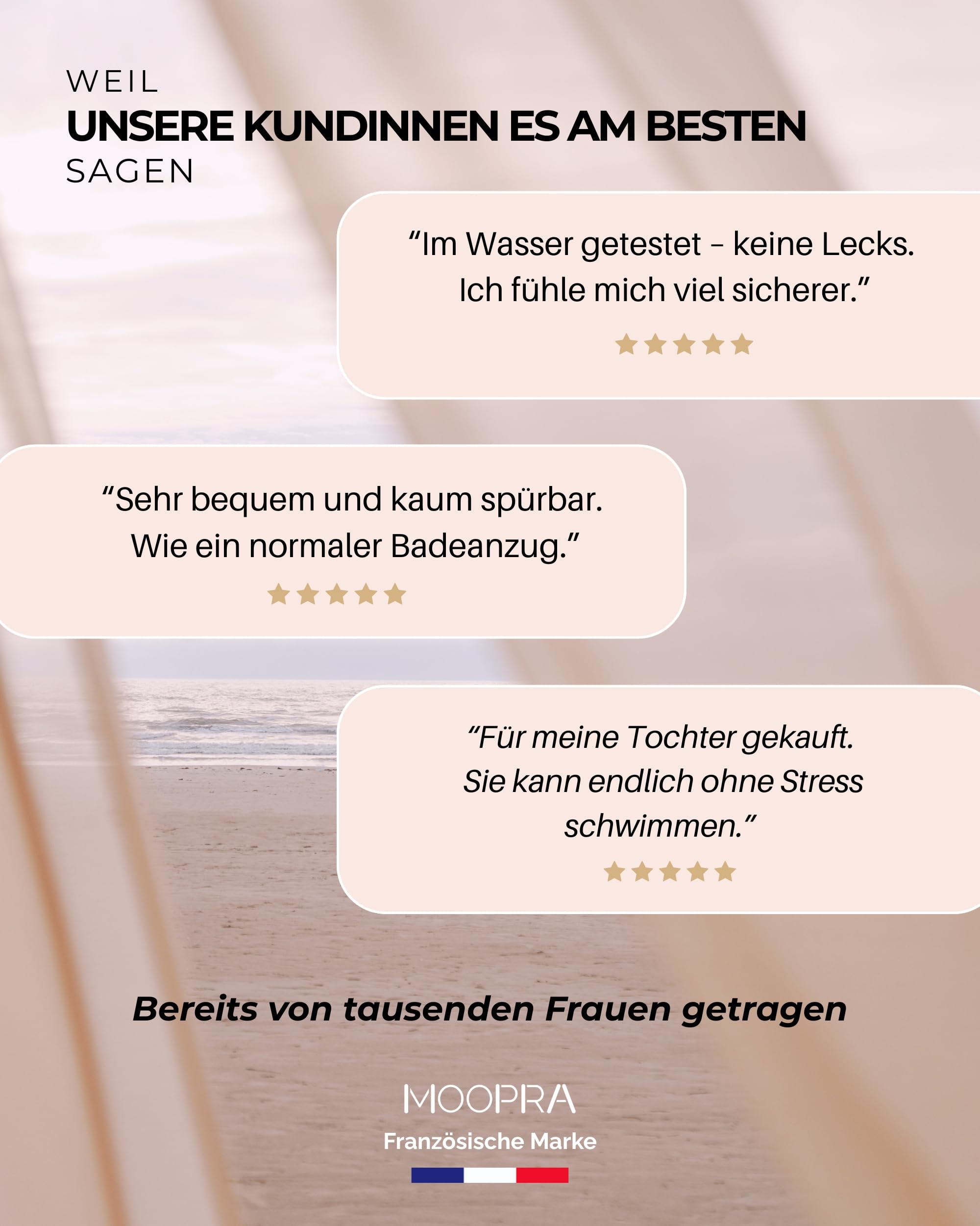 Perioden Badeanzug Mädchen & Damen | AquaSecure Technologie | Für leichten bis mittleren Periodenfluss | Perioden Bikini Teenager Mädchen & Damen | Menstruations Badeanzug | Ökologisch, OEKO-TEX