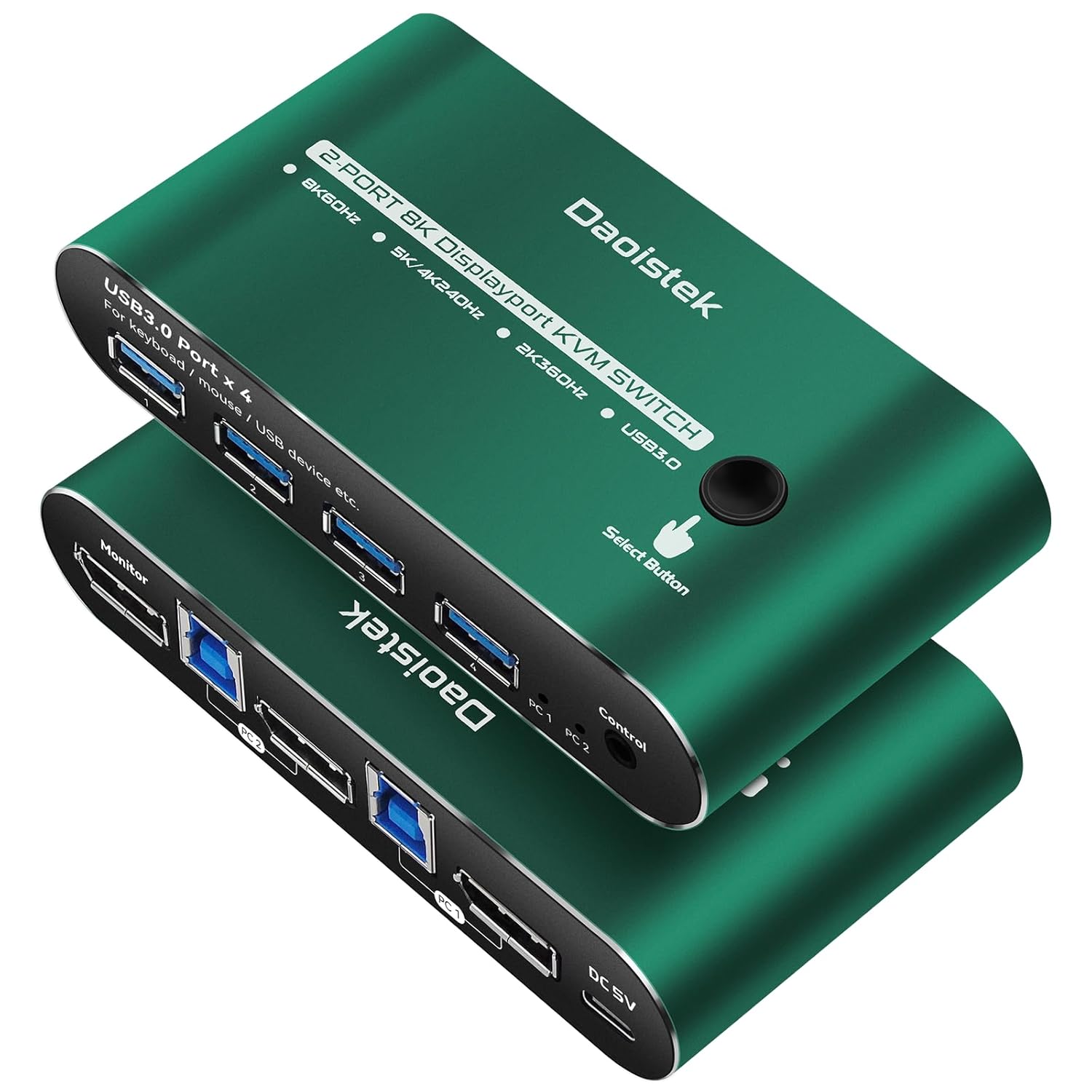 Kvm Switch Displayport 144hz dp Kvm Switch 1 Monitors 2