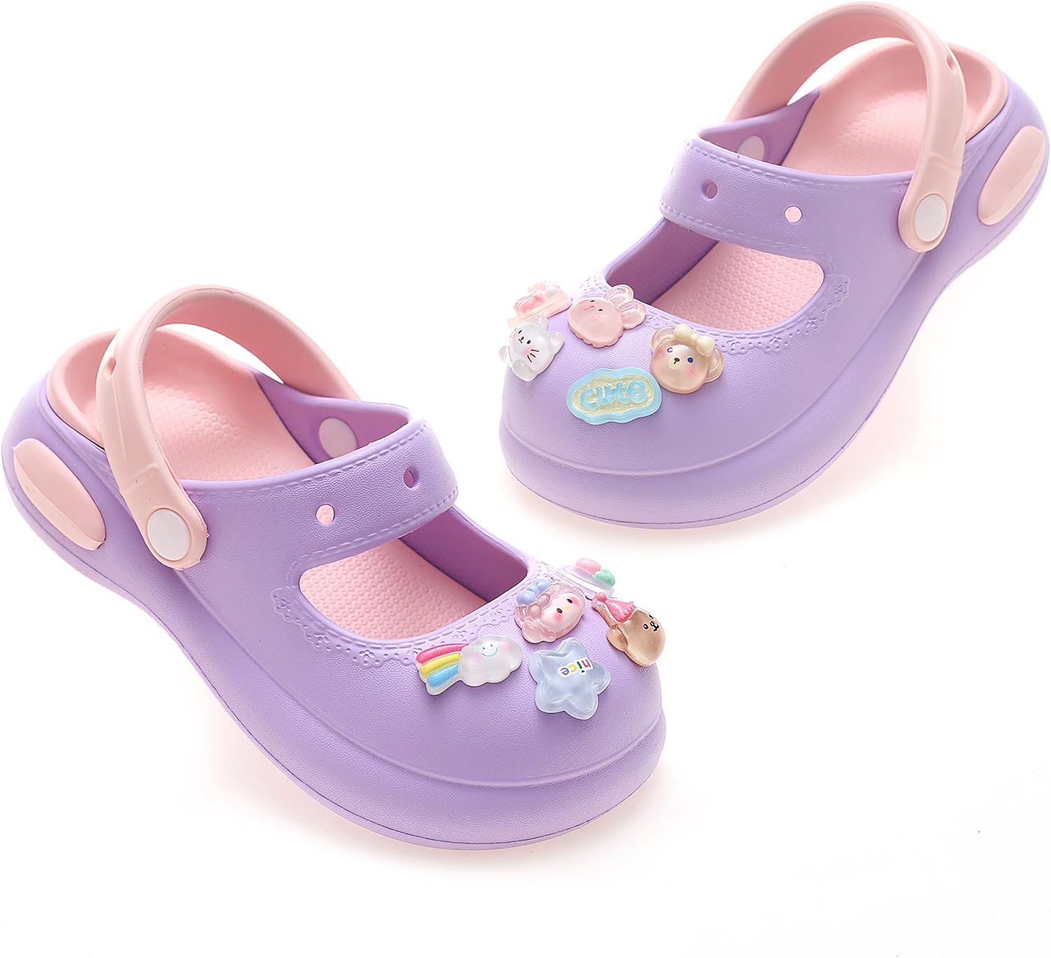 Zoccoli Estivi Per Bambini ZYLDK - Sandali Con Cinturino, Unisex, Materiale EVA, Antiscivolo - Foto 10