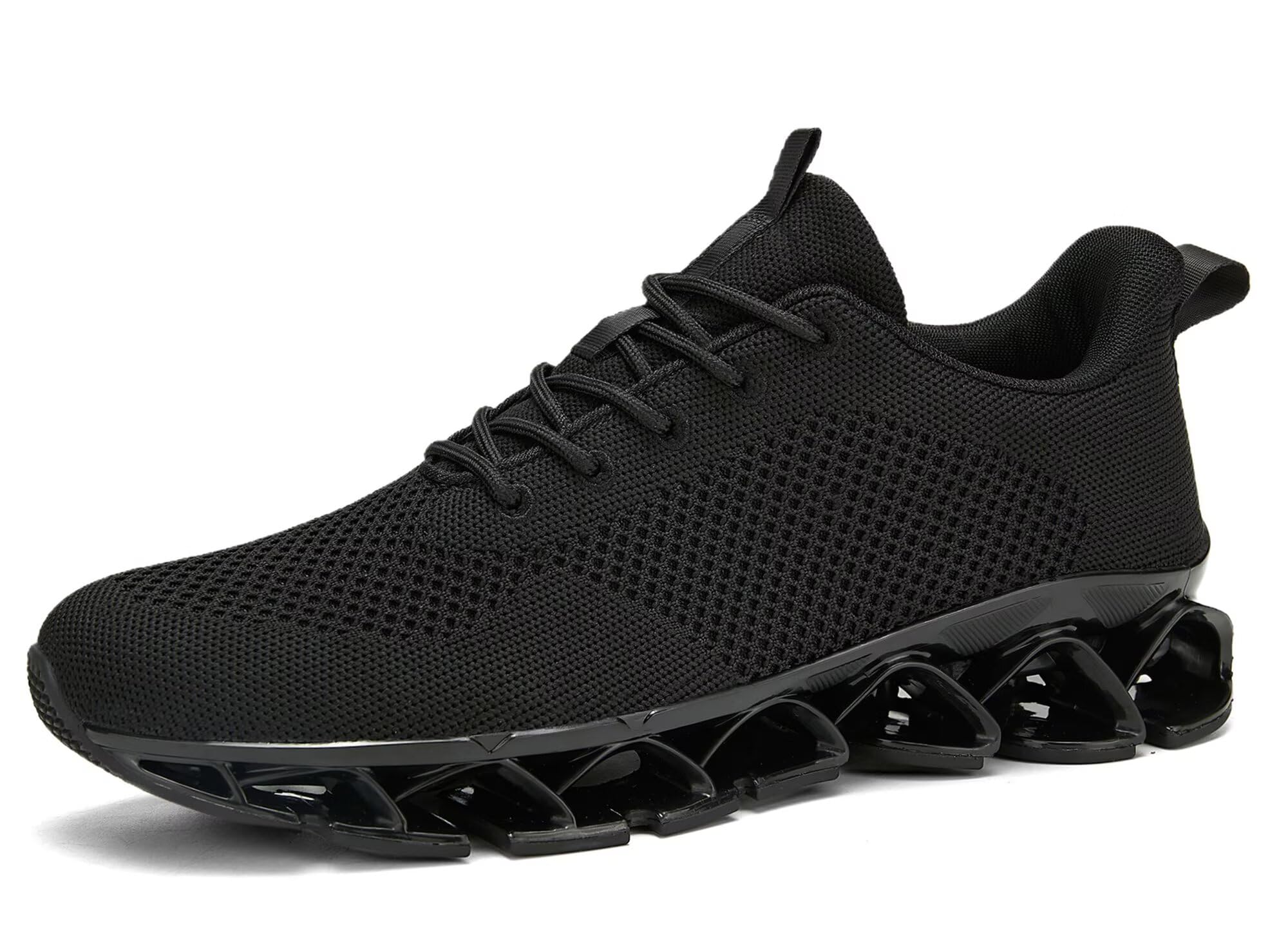 Mens Running Shoes Blade Walking Fashion Trail Sneakers Breathable Mesh Comfortable Non Slip Work Tennis Athletic Sports