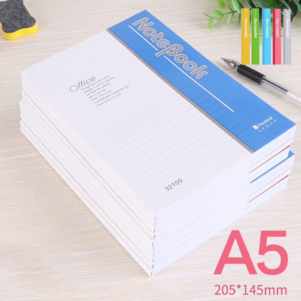 Amazon | QQZSG ノート a5メモ帳 ノートブック 52ページ 厚手 A5 10冊