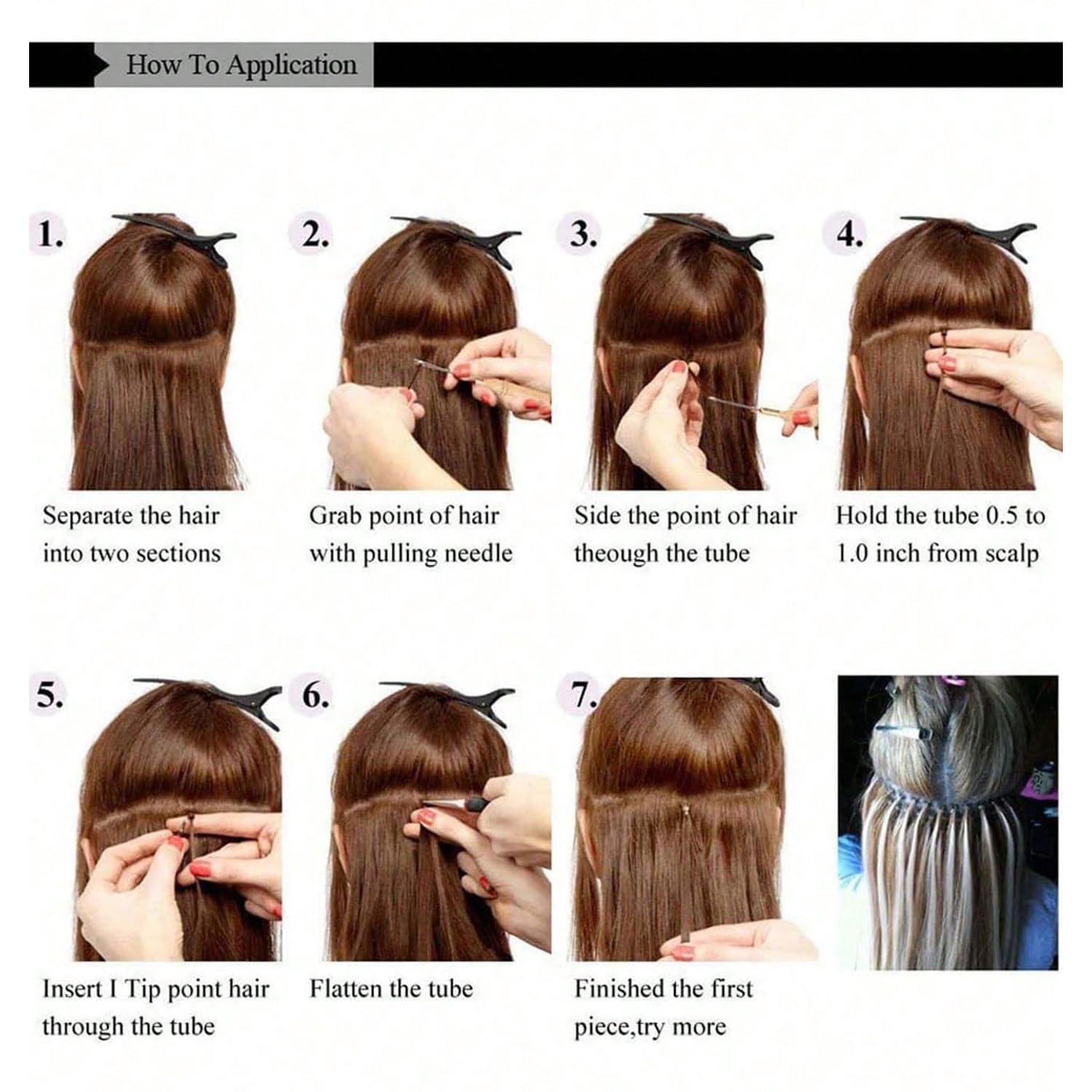 Plumes Cheveux Extensions de cheveux synthétiques en plumes colorées arc-en-ciel, postiches longues et lisses for filles(YMF-TZ-JB-50pcs)