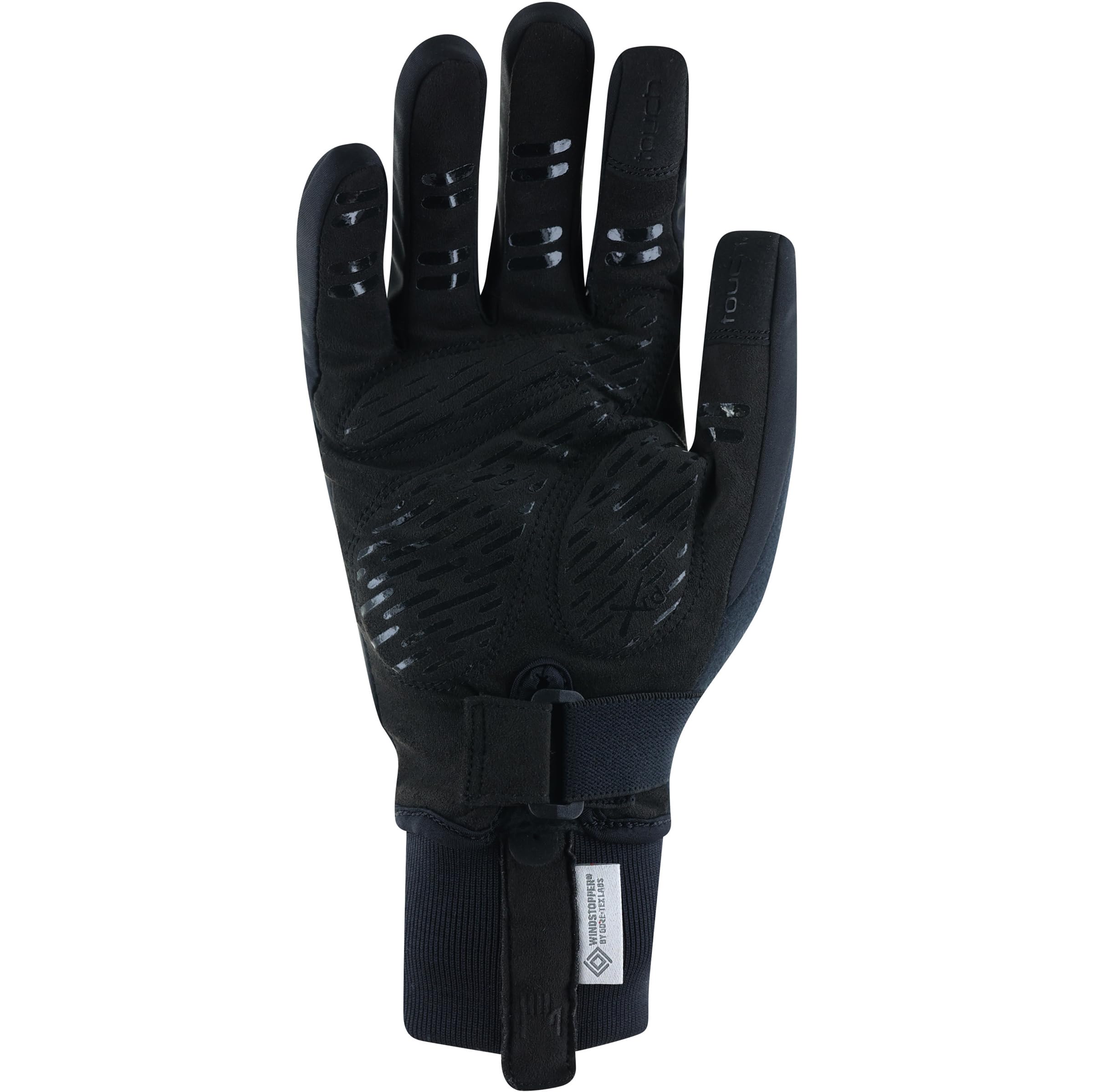 Roeckl Ravensburg 3 Winter Fahrrad Handschuhe lang schwarz/gelb 2026: Größe: 7