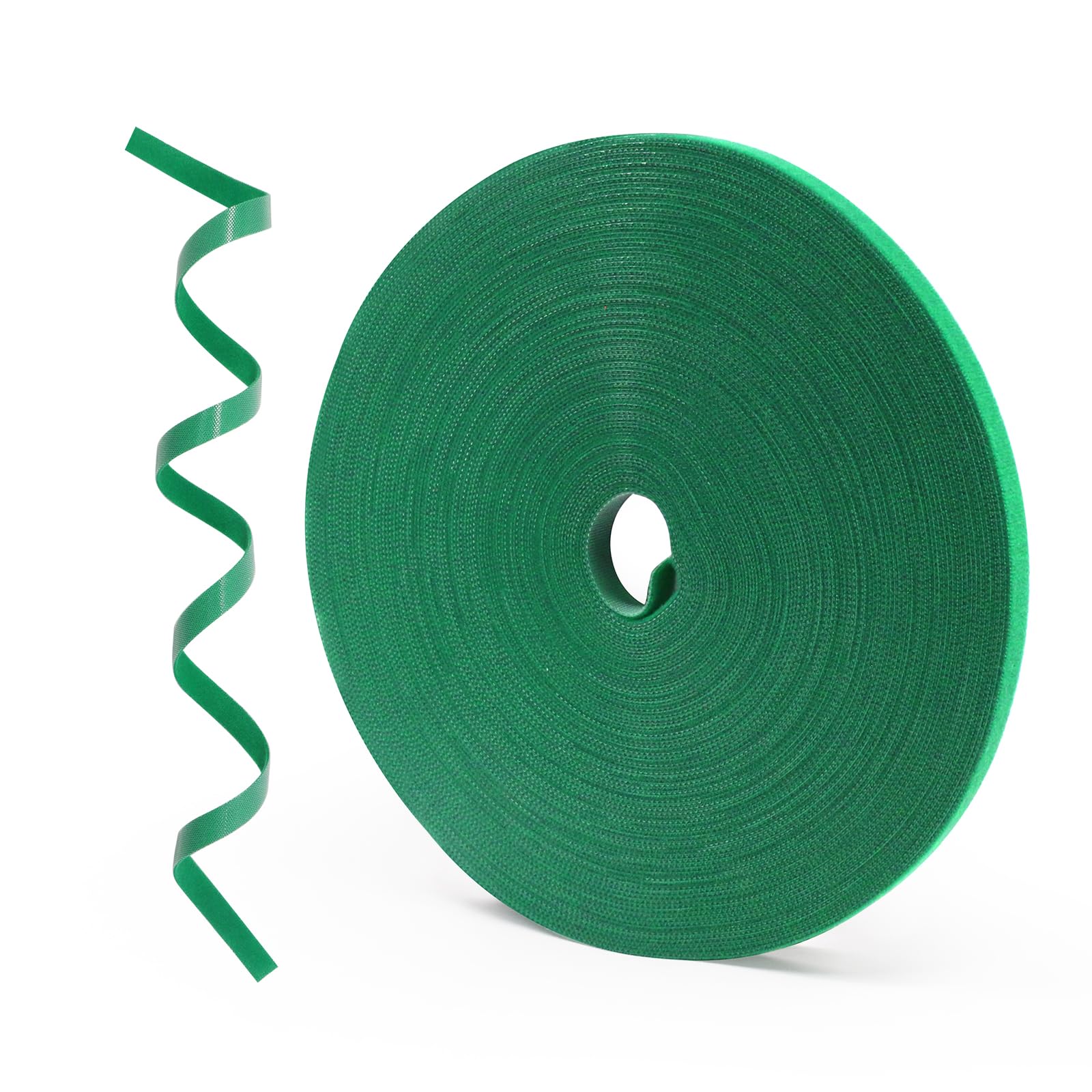 SumDirect Plant Tape 150 ft Plant Ties for Climbing Plants Garden Twist Ties Plants Adjustable Reusable Hook and Loop Tape for Plants, Flowers, Vines