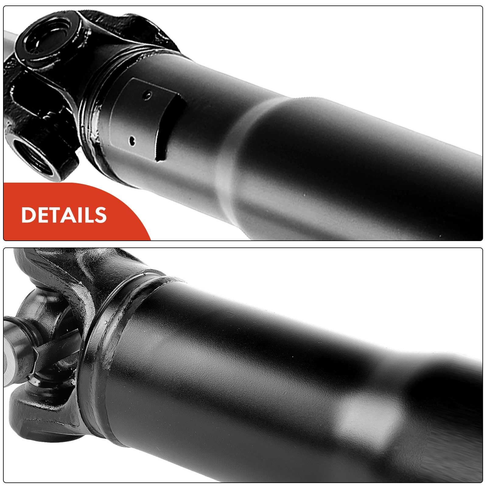 A-Premium Rear Drive Shaft Assembly - 56.68" Long, Fits 2003-2005 Chevy Astro & GMC Safari V6 4.3L RWD