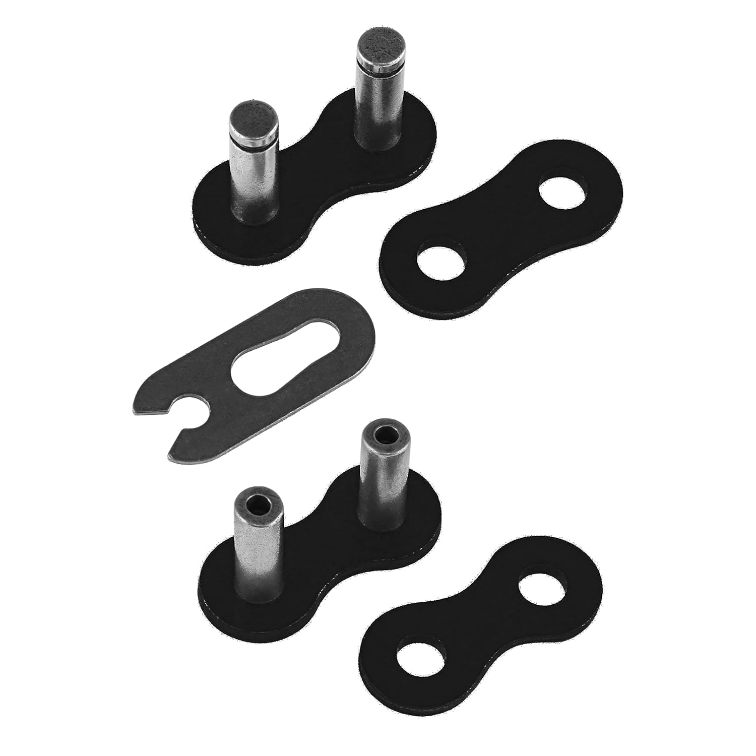 Caltric Black Drive Chain Compatible with Yamaha Fz6R 2009 2010 2011 2012 2013 2014 2015 2016 2017