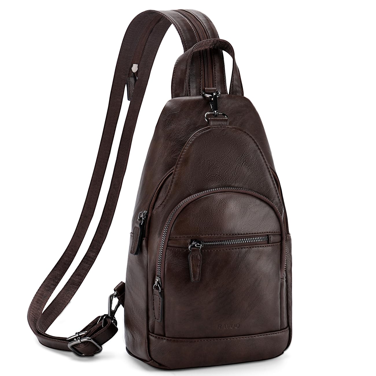 Ravuosling Bag For Women Faux Leather Convertible Backpack 