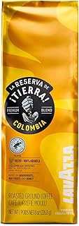¡TIERRA! Colombia 100% Arabica-filter Authentic Italian, Blended And Roated in Italy, Fruity aroma with a balanced body-filter resulting in notes of grapefruit, red fruits, bergamot & Honey