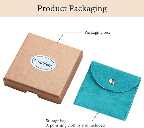 Miniatura 7 de Aretes de bola chapados en oro de 18 quilates, con opciones de 0.118 in a 0.394 in, aretes de bola pulidos simples, joyería hipoalergénica