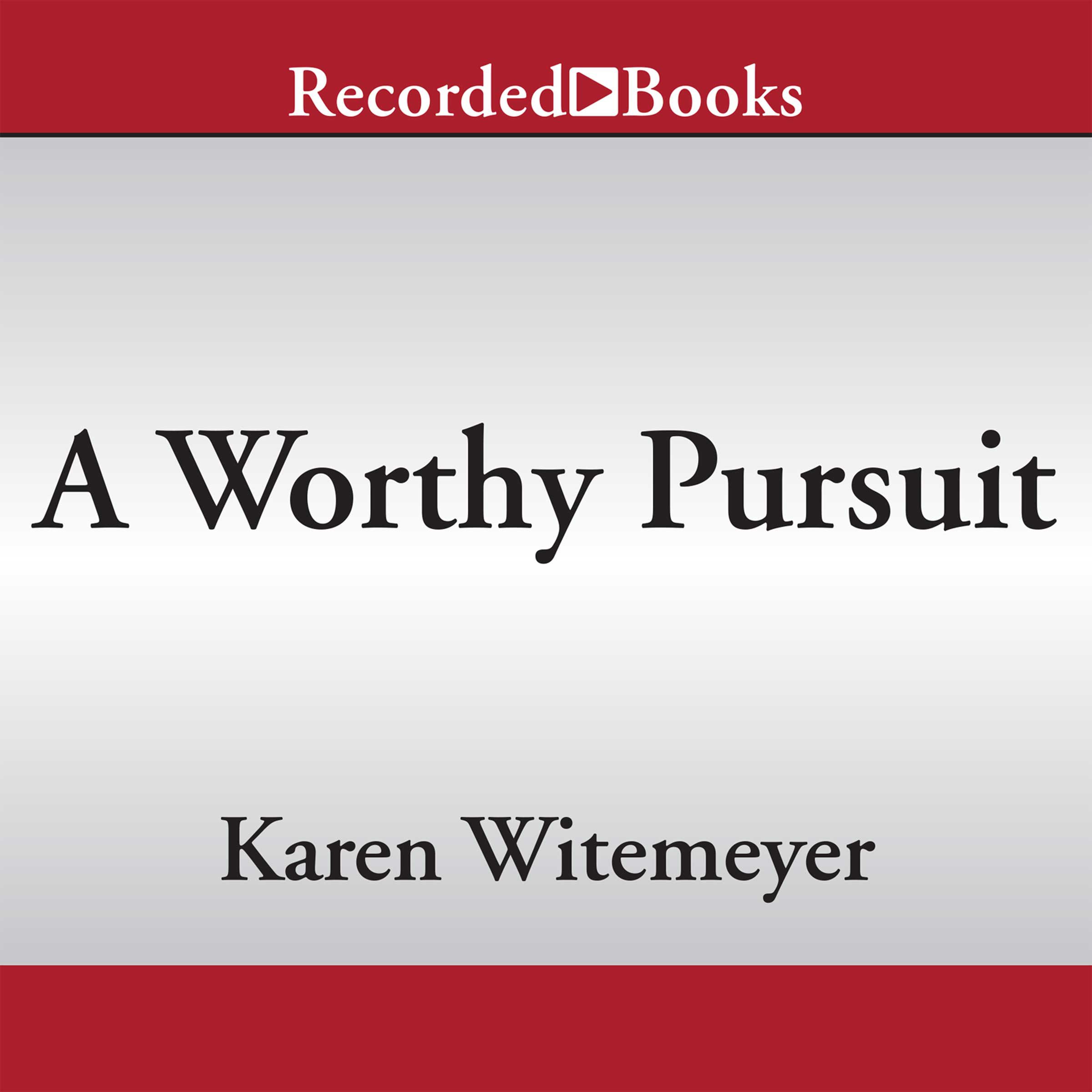 Cover art for A Worthy Pursuit