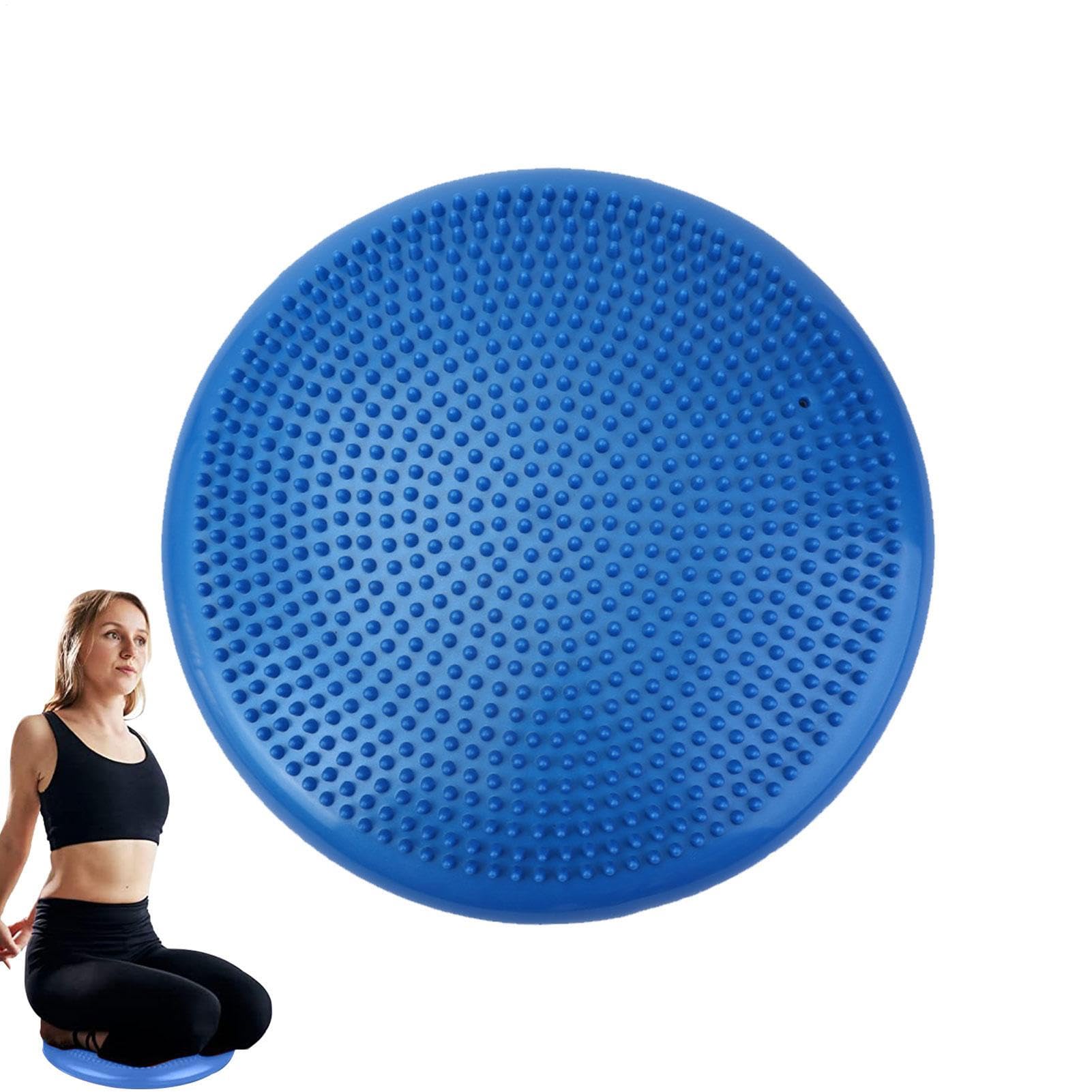 Generisch 33 x 33 x 3 cm, per allenamento del pavimento pelvico, cuscino d'equilibrio, design double face, per sedia da ufficio, per Core