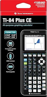 Texas Instruments TI-84 Plus CE Graph Calculator Black Parallel Import
