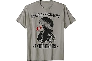 MMIW Strong Resilient Indigenous Women MMIW Awareness Women T-Shirt