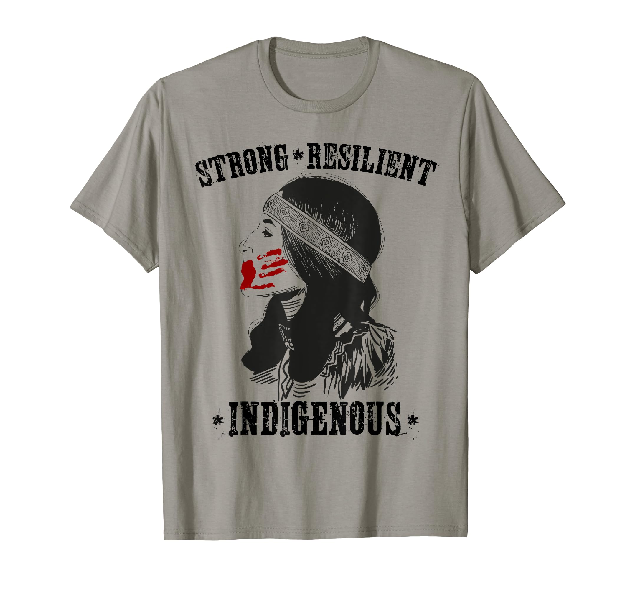 Murdered & Missing Indigenous Women Stolen SistersMMIW Strong Resilient Indigenous Women MMIW Awareness Women T-ShirtOEKO-TEX STANDARD 100