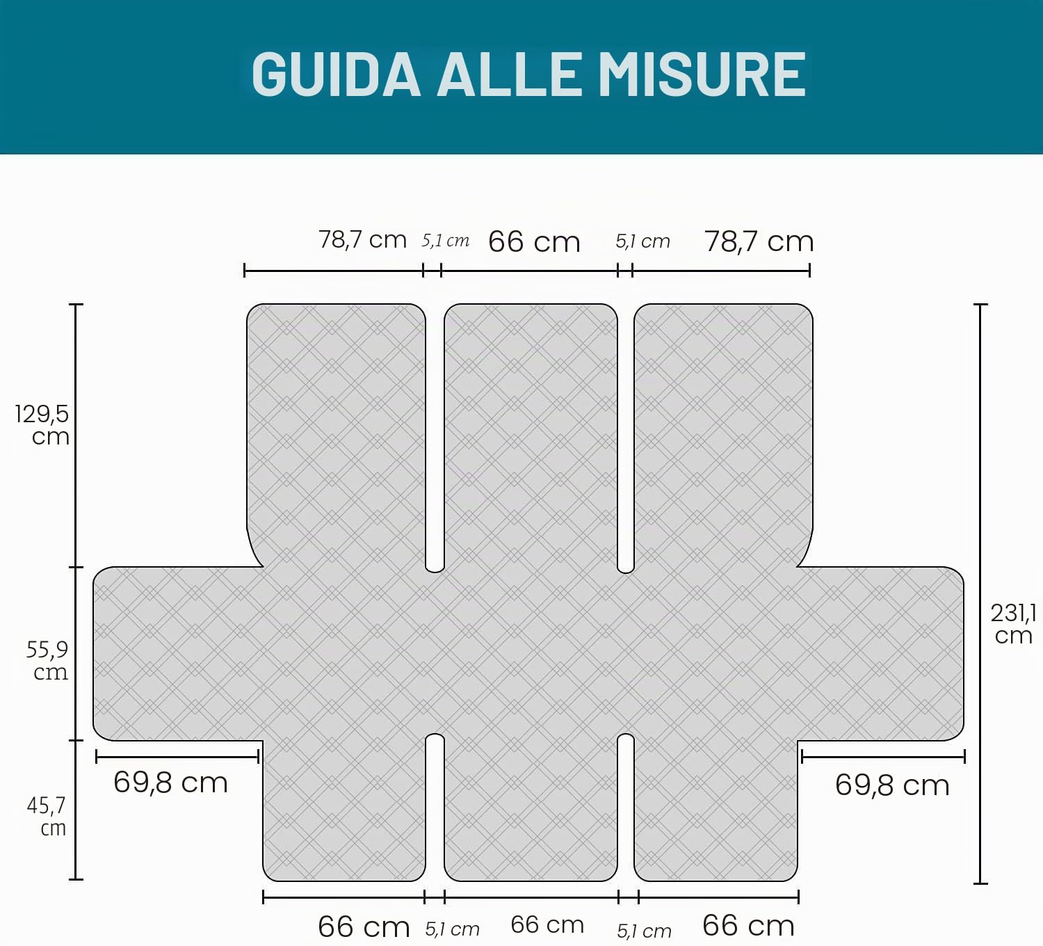 Copripoltrona Relax Reclinabile Impermeabile Copridivano Reclinabile, Copertura Salvadivano per Poltrona Antiscivolo Antivegetativa per Protezione Divano(Grigio Chiaro,3 posti)