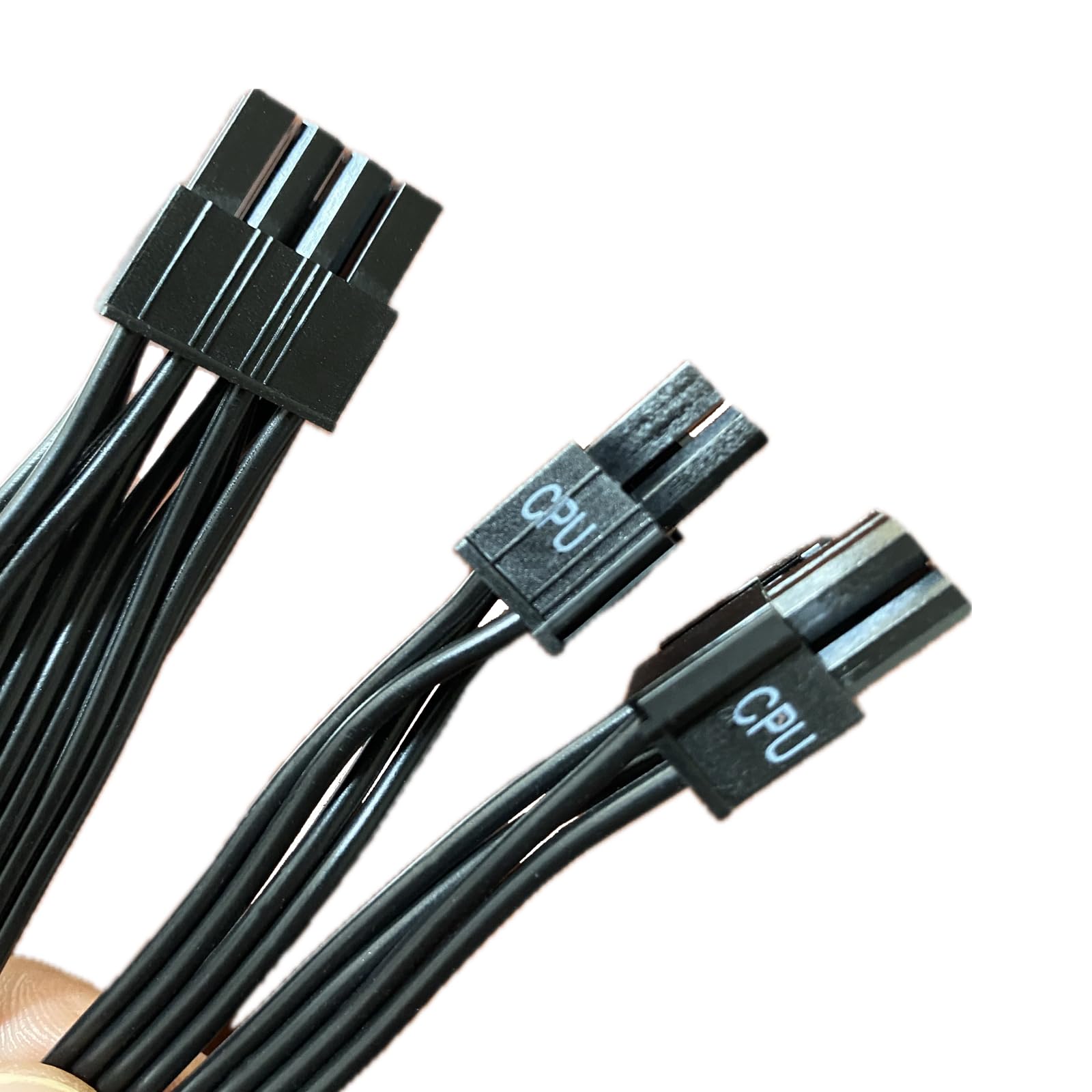 Kabel do procesora Corsair, 61 cm, 8-pinowy do 8 i 4+4 pinów do Thermaltake, kable CPU męski na męski do Aresgame (60 cm + 20 cm)