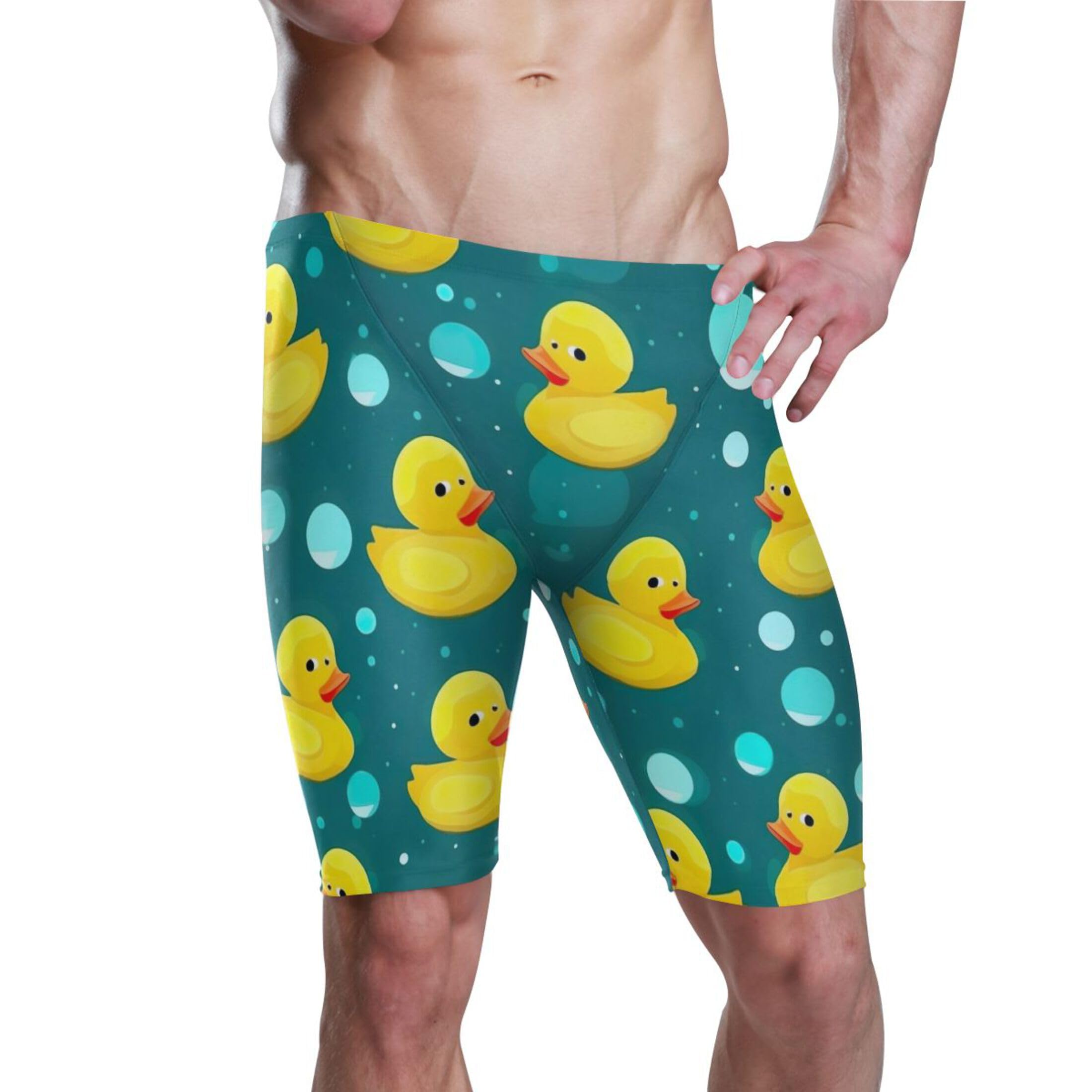 Little Yellow Duck Men's Swim Jammers Swimsuit M B0400102