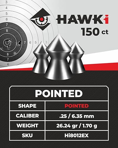 Miniatura 3 de Hawki Pellets de pistola de aire comprimido