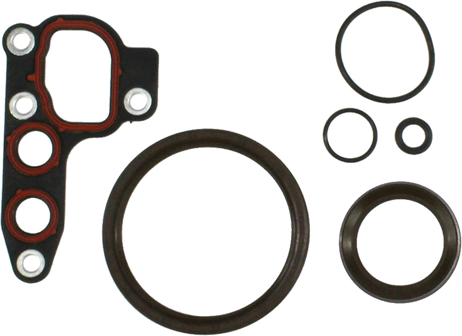 DNJ LGS4185 Lower Gasket Set for 1999-2019 Ford E-350 Club Wagon, E-350 Econoline Club Wagon, E-350 Super Duty 6.8L V10 20V SOHC 415cid
