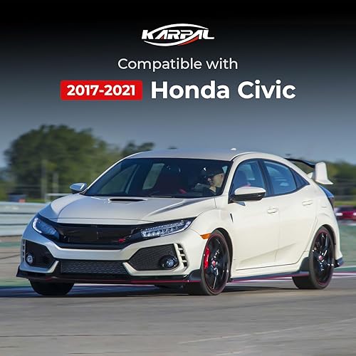 Miniatura 2 de KARPAL Rejilla de parachoques inferior para Honda Civic 71102TGGA50 HO1036129 2017-2021