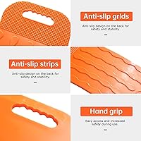 Vista 3 de Tabla de transferencia y tablero deslizante para transferir, transferencia de tabla deslizante a silla de ruedas, transferencia de paciente, tablas