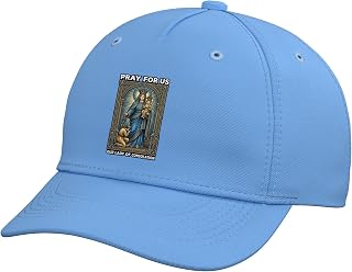 Our Lady of Consolation Crowned Child Rosary Marian Catholic Adjustable Baseball Hat