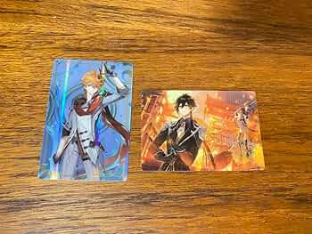 Amazon.co.jp: 原神 ウエハース タルタリヤ 鍾離KV 璃月 キー