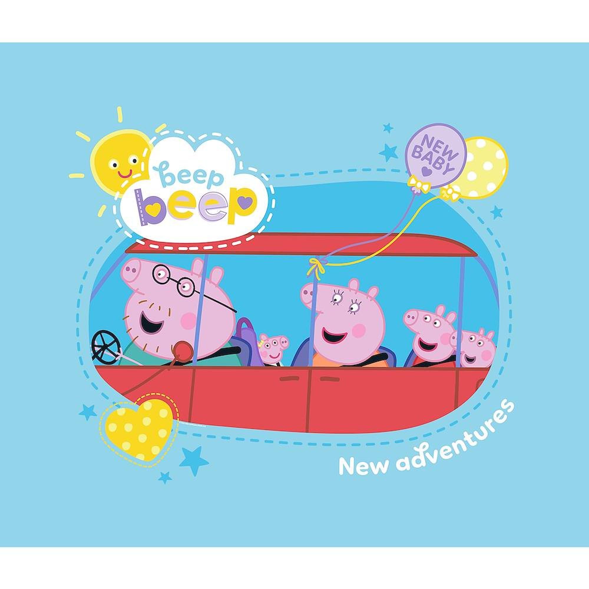 CafePress Peppa Pig: New Adventures King Duvet Cover, Printed Comforter Cover, Unique Bedding