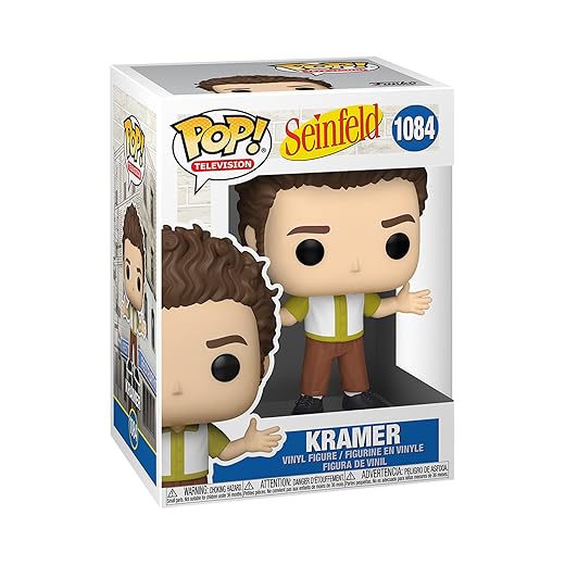 Funko Pop! Tv: Seinfeld - Kramer, 3.75 Inches, Multicolor