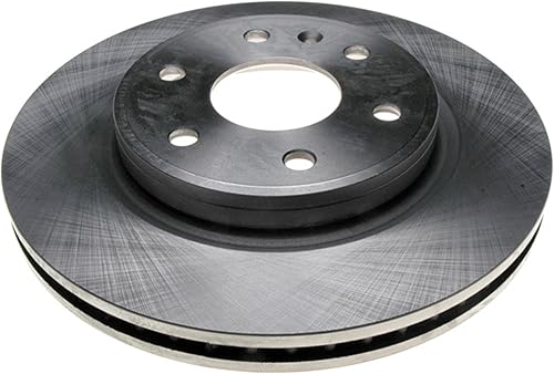ACDelco Rotor de freno delantero sin recubrimiento plateado 18A2497A  GM 19294180 Rotores de freno para Buick Enclave, Chevy, Chevrolet Traverse,