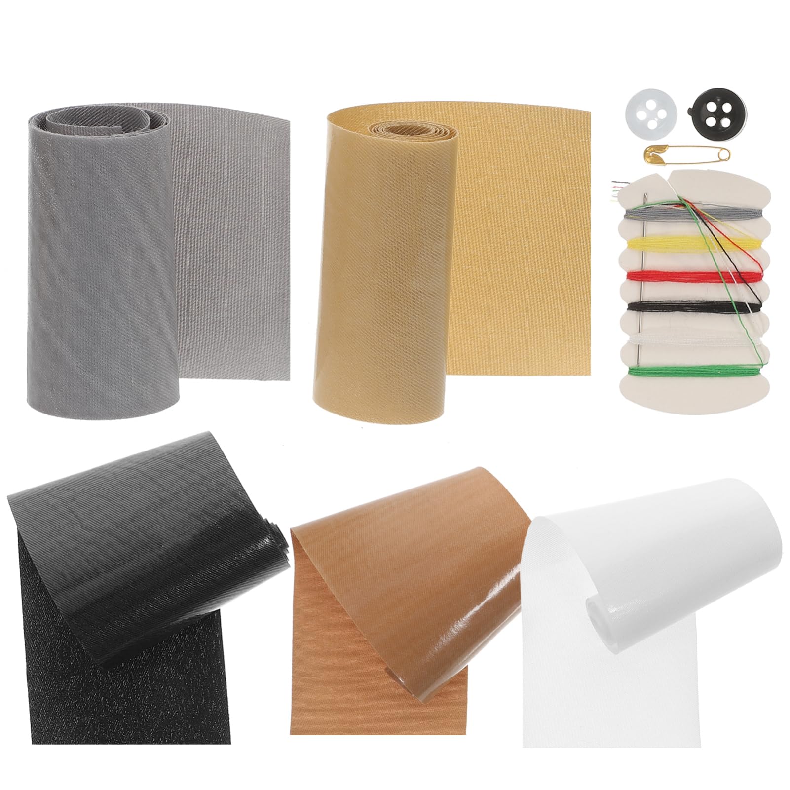 SHINEOFI 25rollen Farben Iron Patches Für Kleidung Patches Vielseitig Einsetzbar Für Heimwerker-projekte Dekoration Und Reparatur