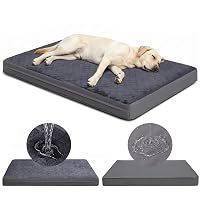 Favodormir Cuccia Cane Interno Taglia Grande-104x68x8cm, Impermeabile Cuscino Cani