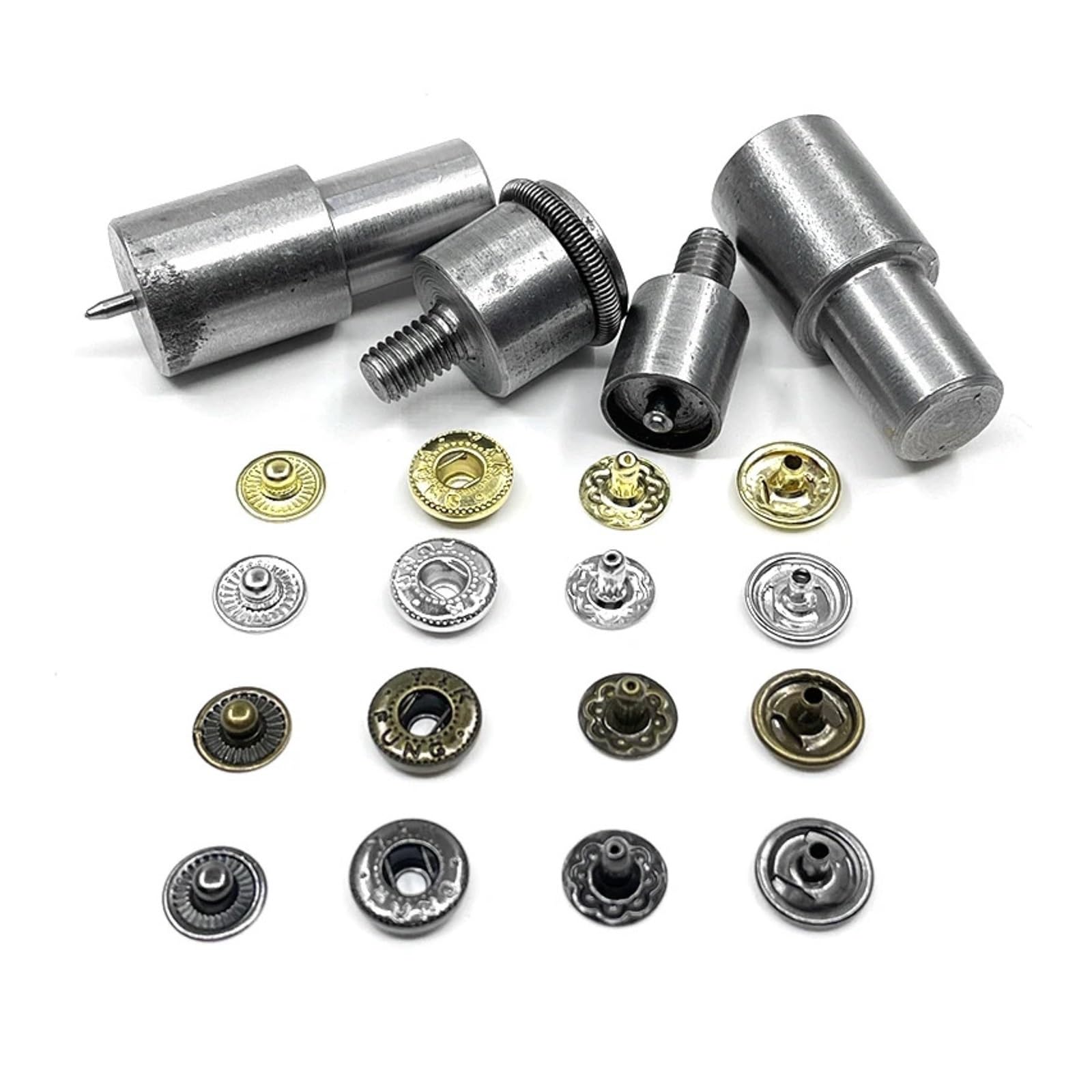 Snap Fasteners Botón Die Molde especial for máquina de botones (12 mm)