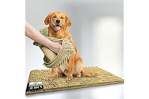 Muddy Mat: Two in One Door Mat and Doggy Dryer