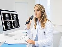 Vista 2 de Philips LFH3510 SpeechMike Premium con operación de interruptor deslizante de micrófono de precisión