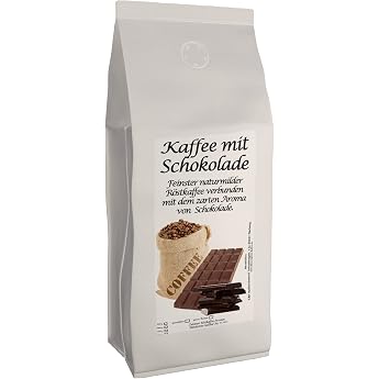 C&T Flavoured Coffee - Flavoured Coffee Ground - Chocolate 200 g - Private Roasting Top Coffee Flavoured Coffee