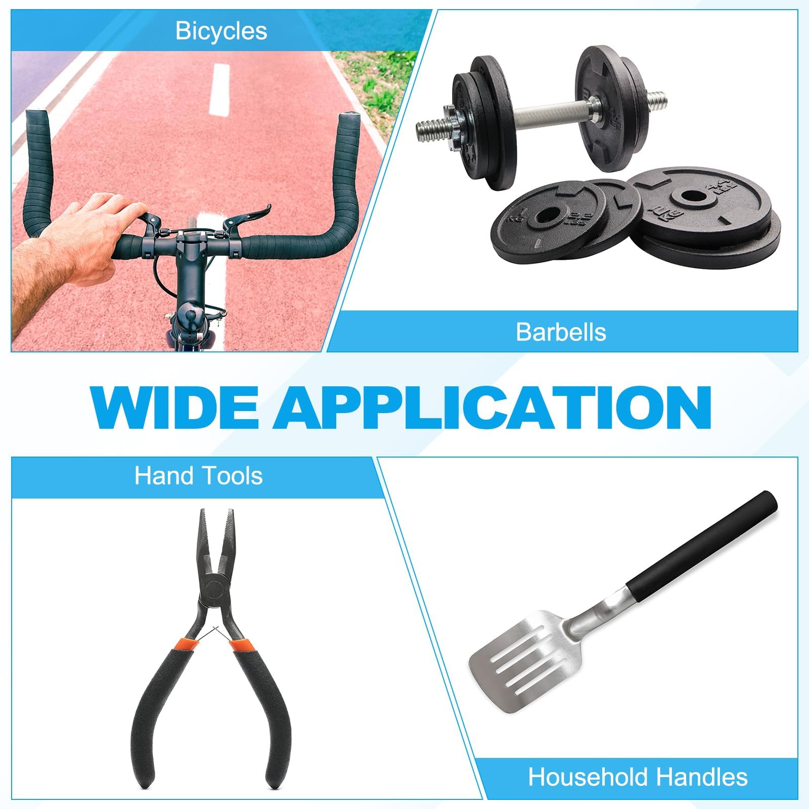 PATIKIL Tubo de espuma de aislamiento de tubería de 4 mm de diámetro interno x 6 mm de diámetro externo x 1 m de largo, 2 piezas de envoltura de cubierta de tubería, negro