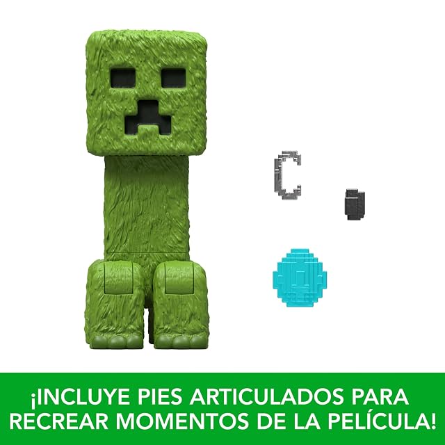 Foto 5 de 6 de Mattel Minecraft Creeper, Conjunto de Figura de acción y Accesorios