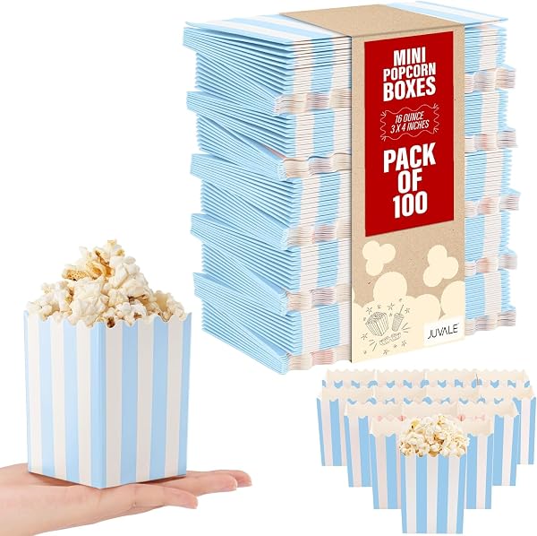 Juvale Mini Popcorn Boxes for Party