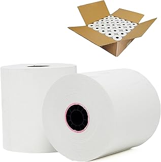 Nayelish Premium Quality Thermal Paper 3 1/8 x 190 Eco Pac Receipt printer paper | NO BPA (100 Rolls)
