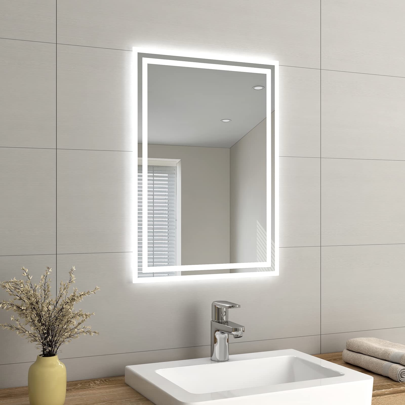 Small Bathroom Vanity Mirror And Lights Ortonbath Small Size Gold