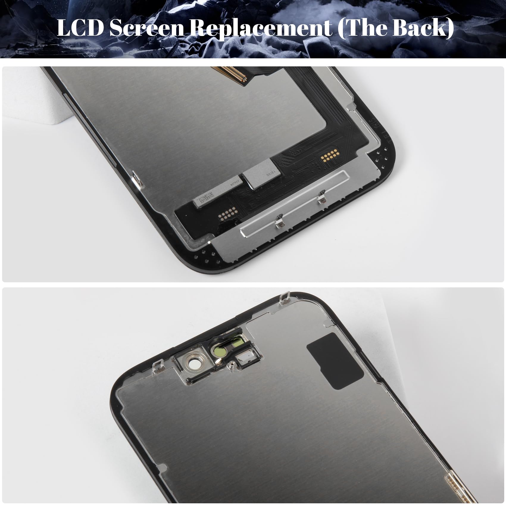TFT pour iPhone 15 Écran de remplacement pour iPhone 15 LCD pour iPhone 15 A3090, A2846, A3089, A3092 Écran tactile Digitizer Assemblée (Noir)
